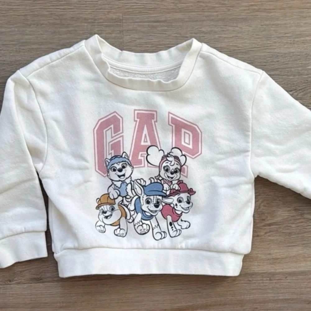 Baby GAP Paw Patrol Character Sweatshirt 2T NWOT